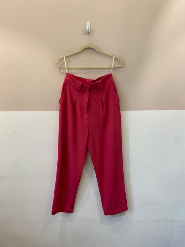 Calça crepe pink By NV 36
