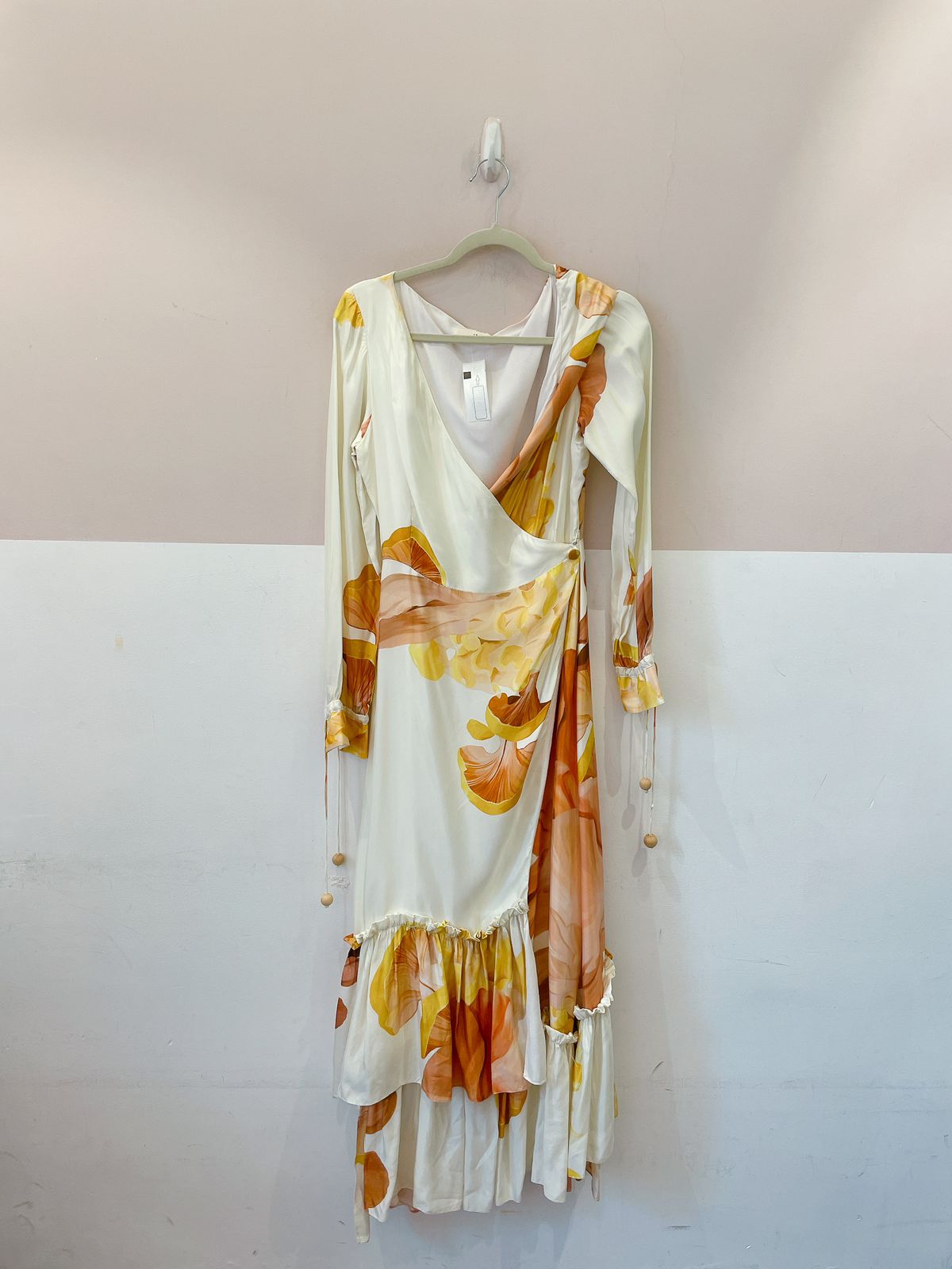 Vestido longo estampa fungos Nila M - Imagem 2