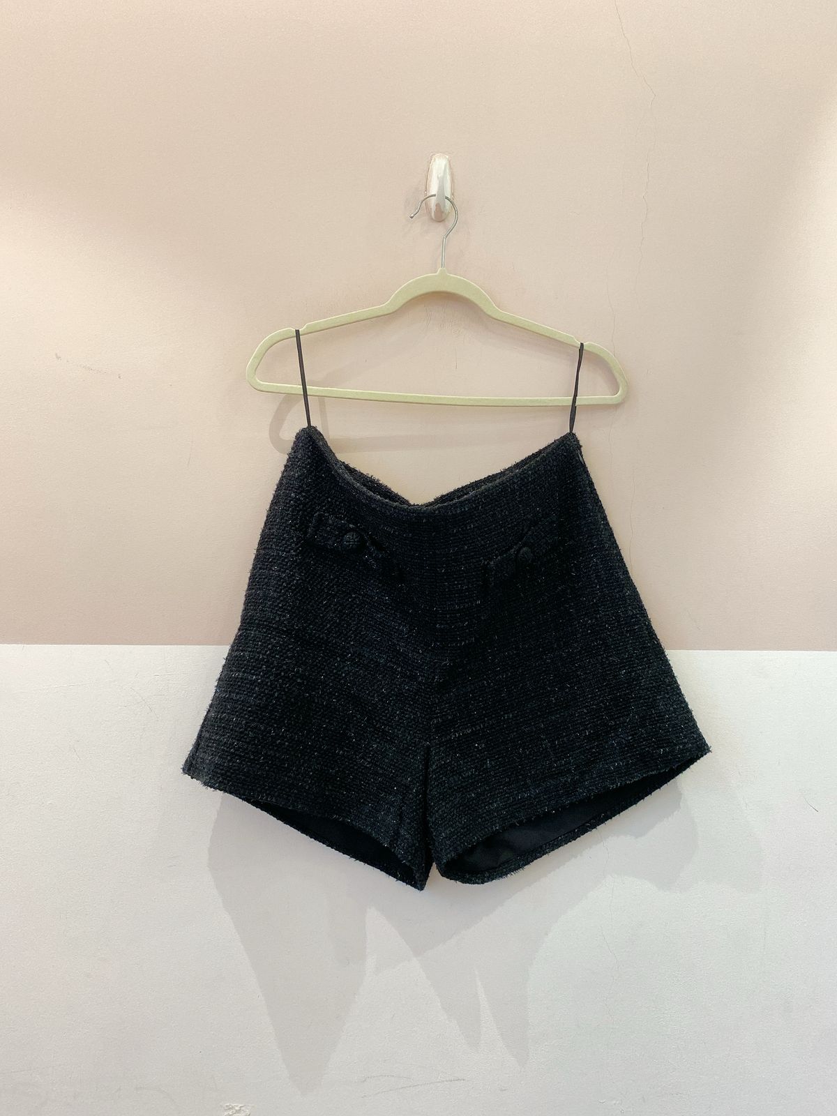 Short tweed preto It Brand G - Imagem 2