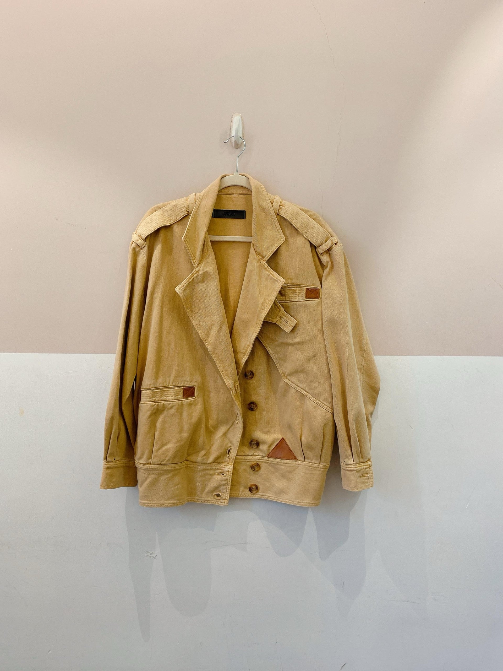 Jaqueta sarja bege Animale P - Imagem 2