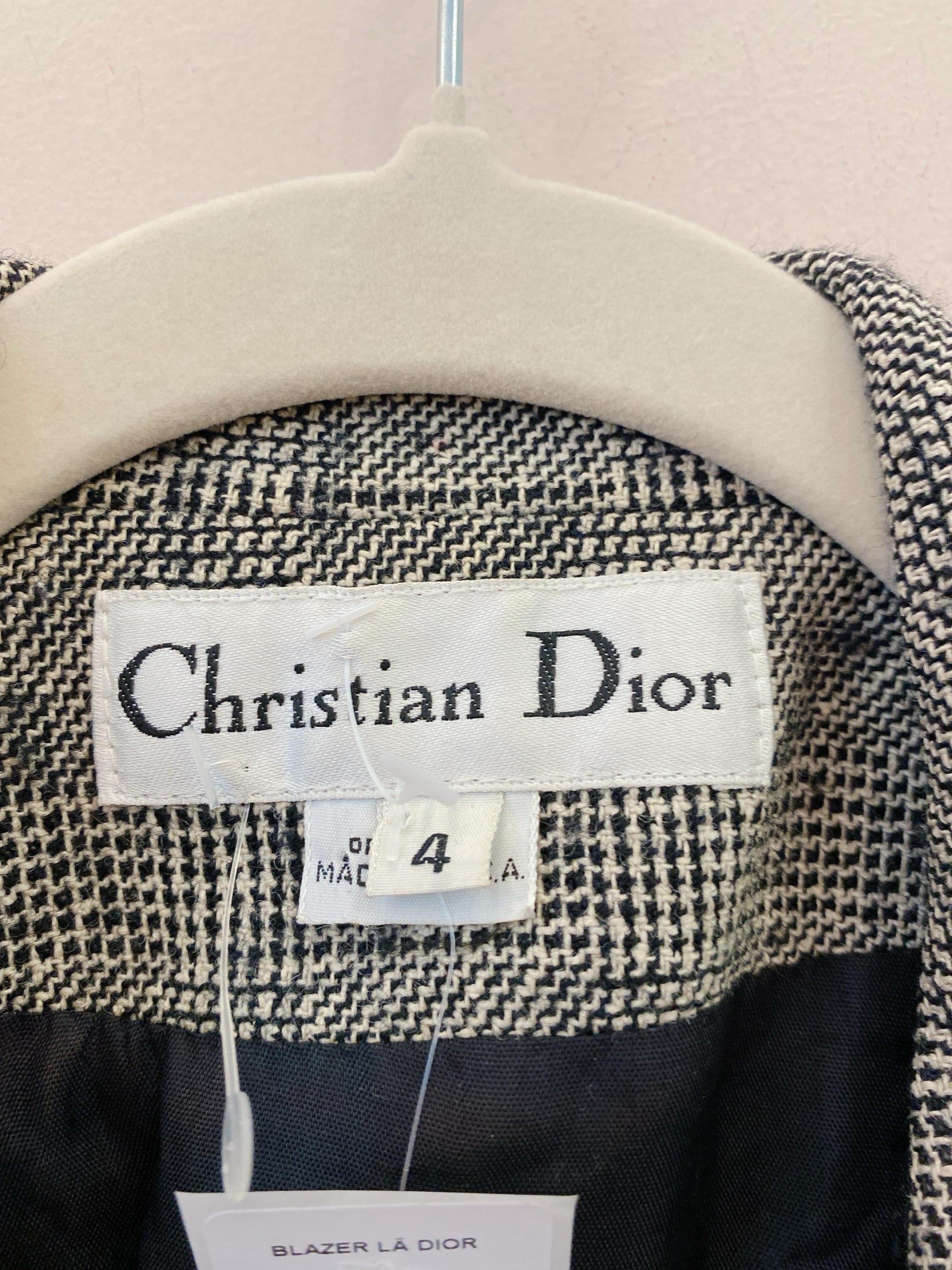 Blazer lã Christian Dior 38 - Imagem 6