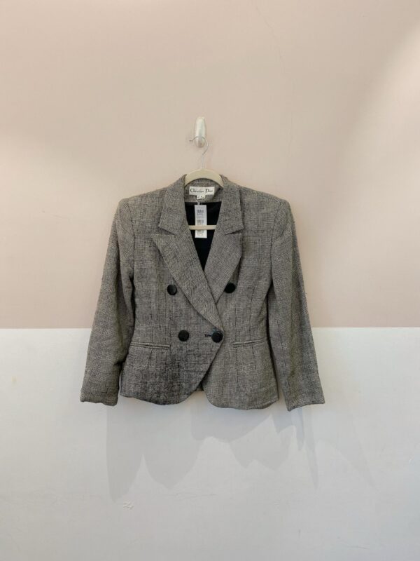 Blazer lã Christian Dior 38