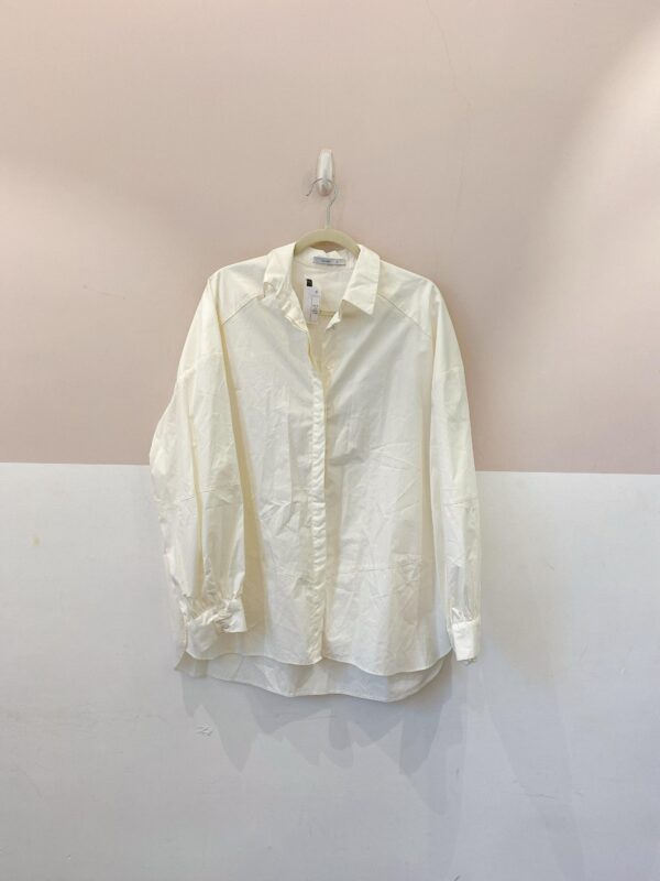 Camisa ampla off white Renner G