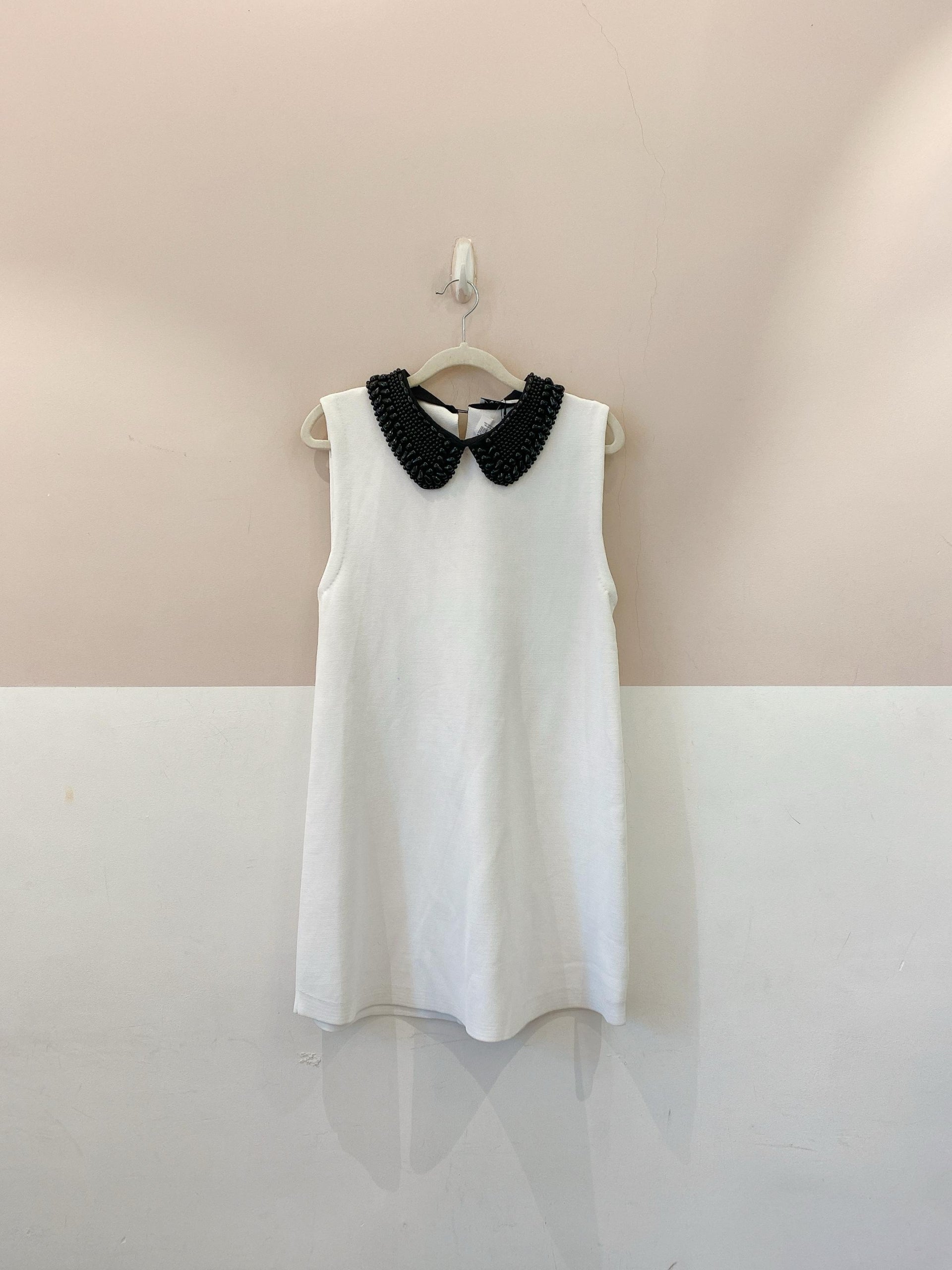 Vestido curto tricot gola Zara P - Imagem 2