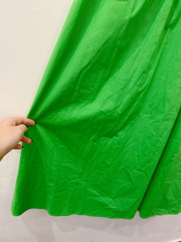 Vestido midi verde busto drapeado Up22 PP - Imagem 3