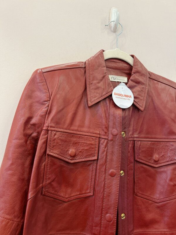 Camisa couro vinho ligia BY NV M - Imagem 3