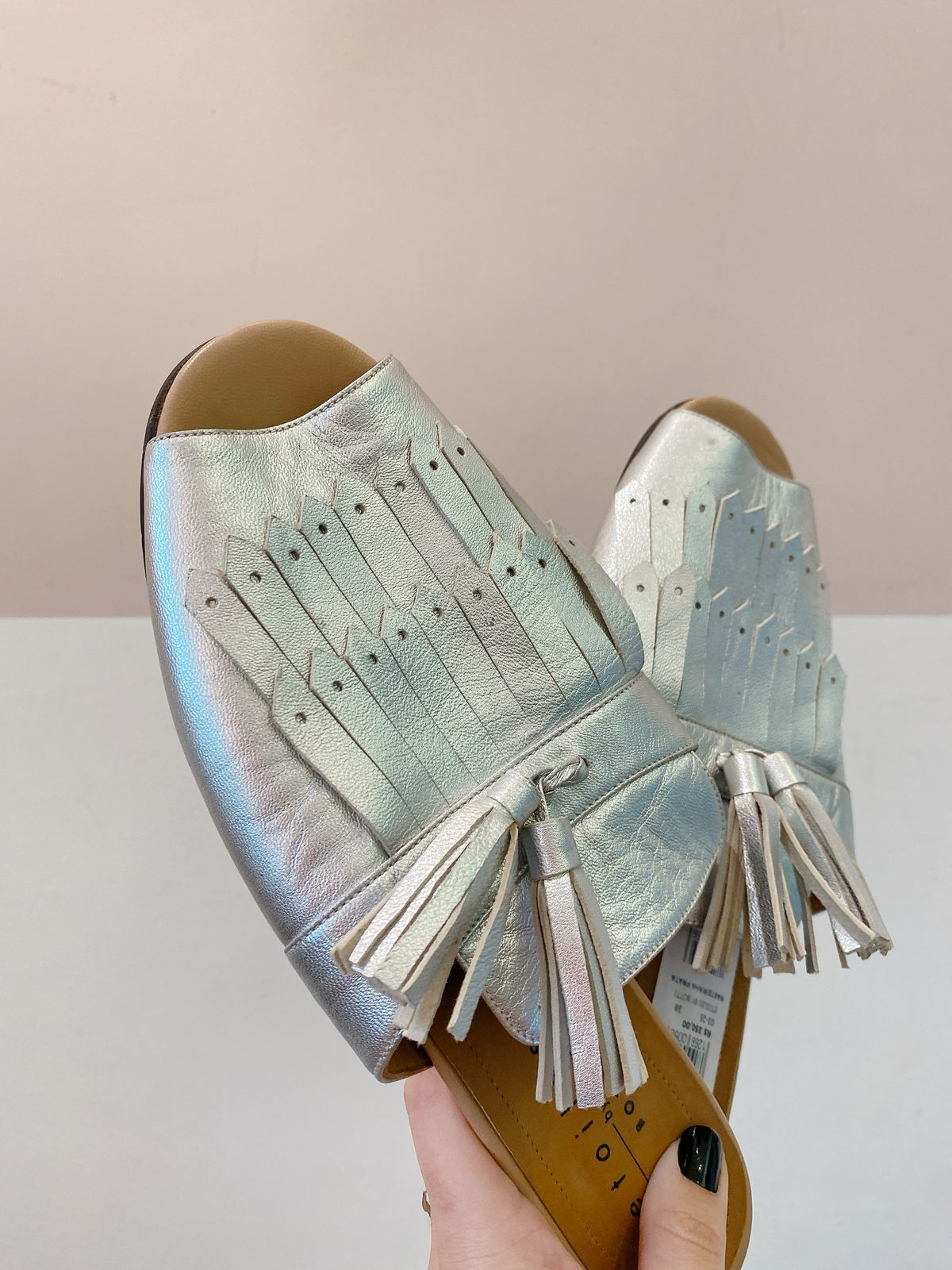 Rasteirinha prata Etoiles by Botti 38 - Imagem 4