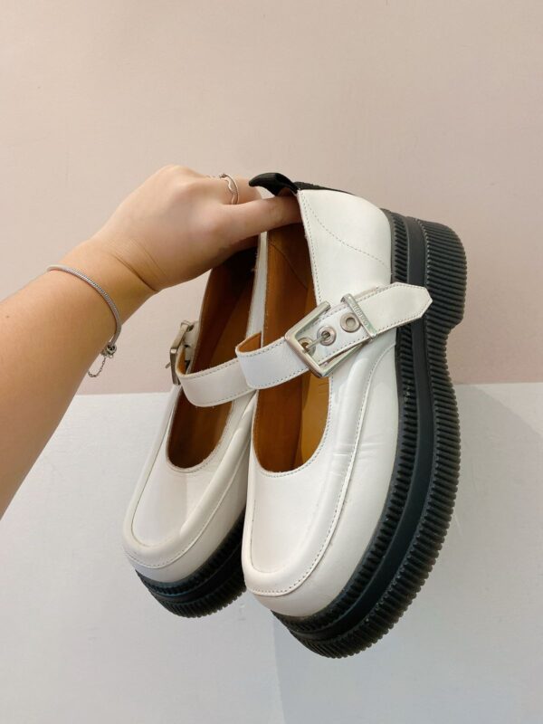 Sapato couro Ganni 37 - Imagem 3