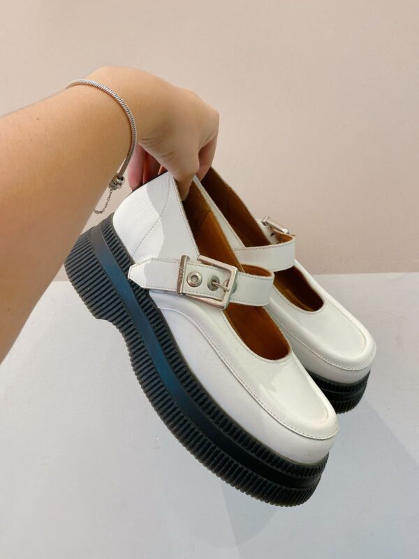 Sapato couro Ganni 37 - Imagem 5