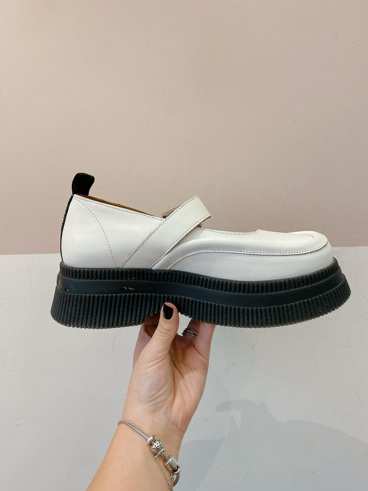 Sapato couro Ganni 37 - Imagem 8