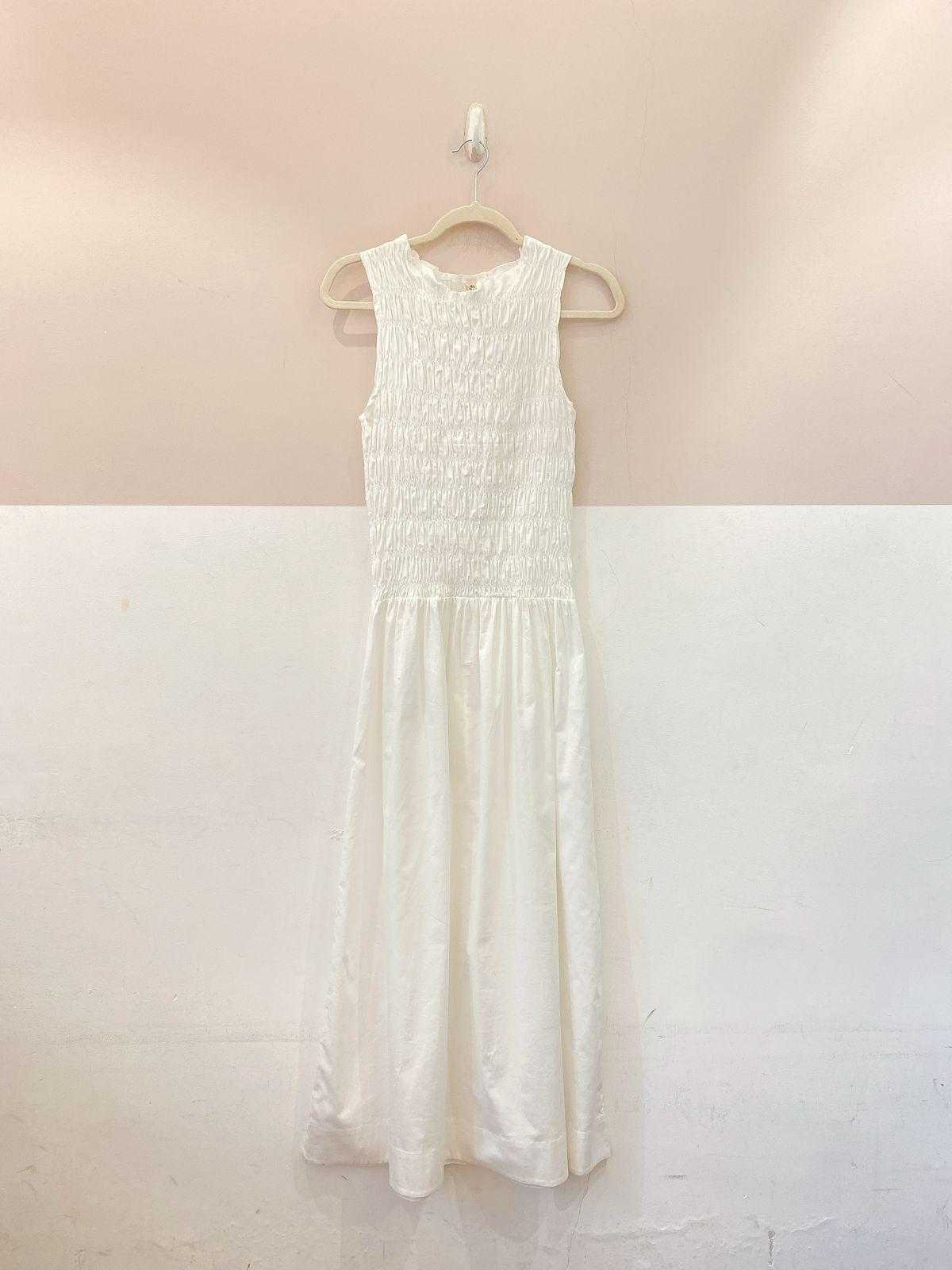 Vestido midi off white busto Panô M - Imagem 2