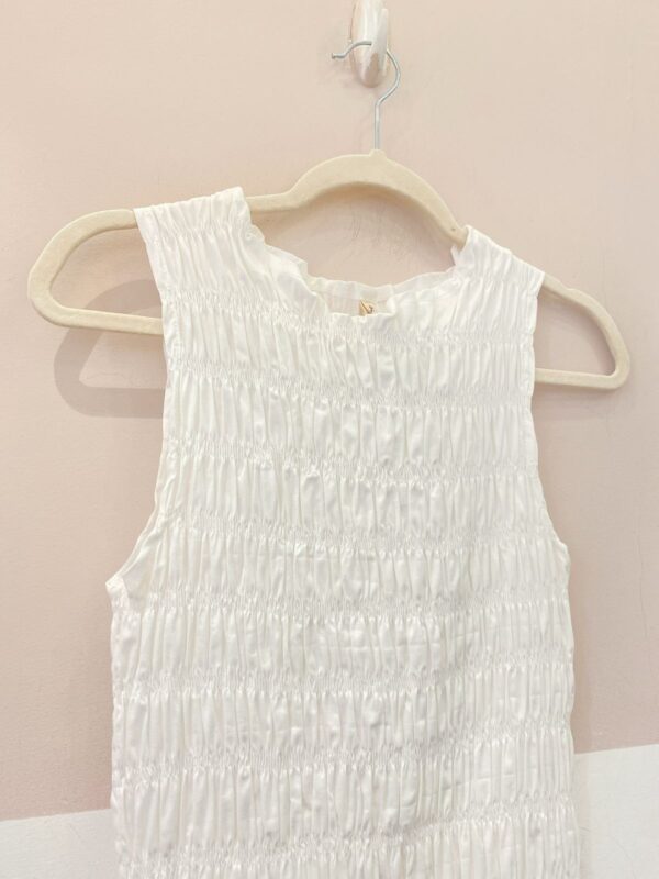 Vestido midi off white busto Panô M - Imagem 3