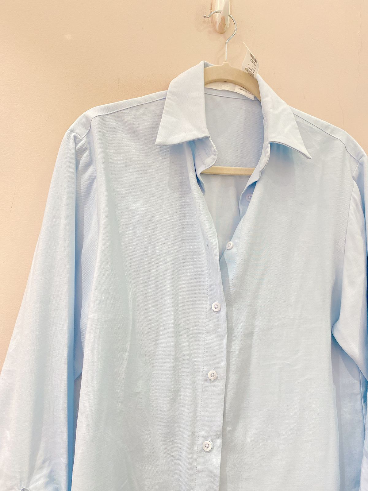 Camisa azul botões Schutz P/M - Imagem 4