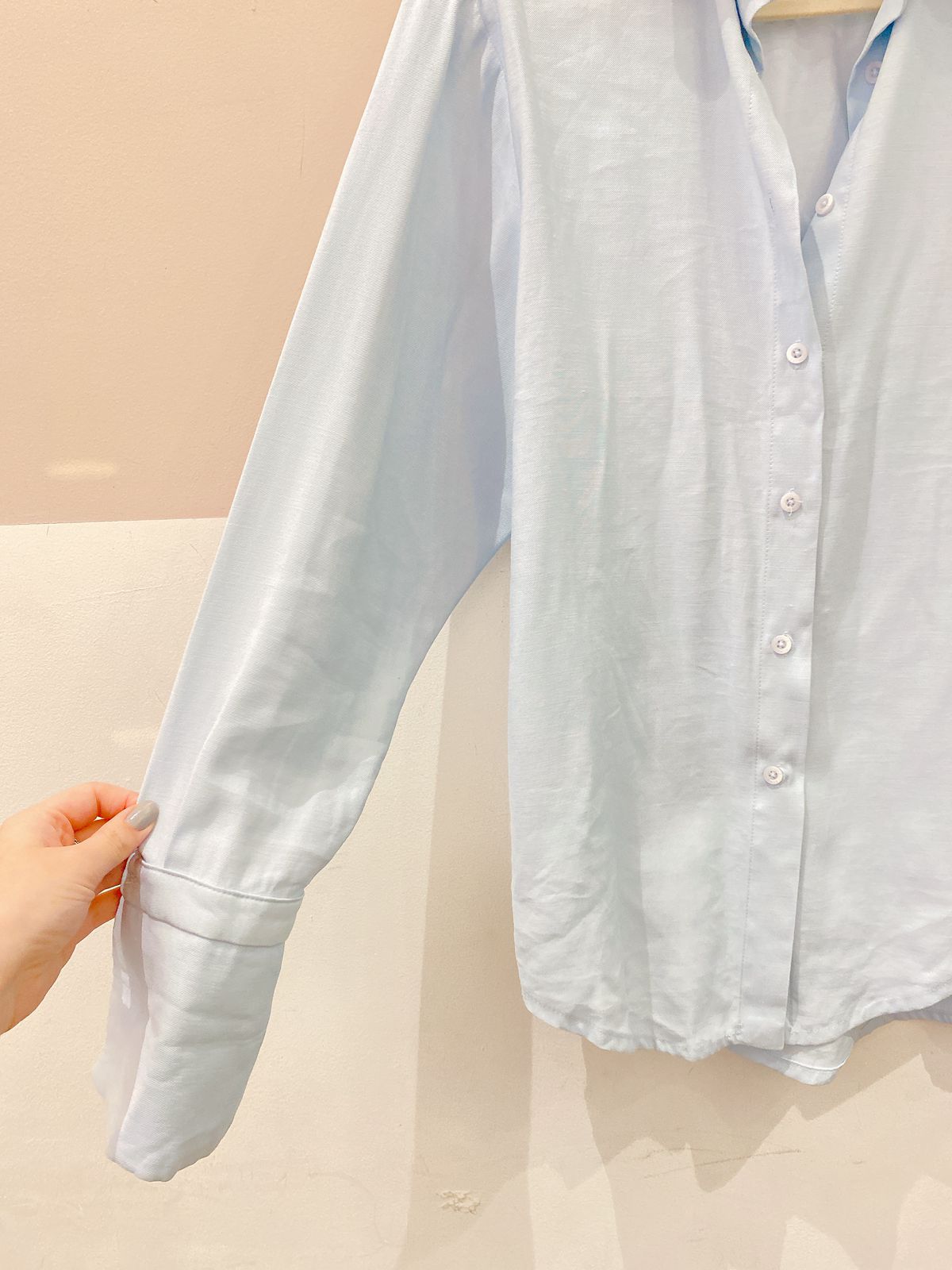 Camisa azul botões Schutz P/M - Imagem 6