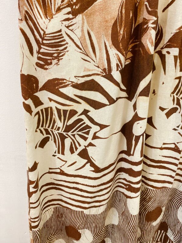 Vestido estampado flores Zara M - Imagem 5