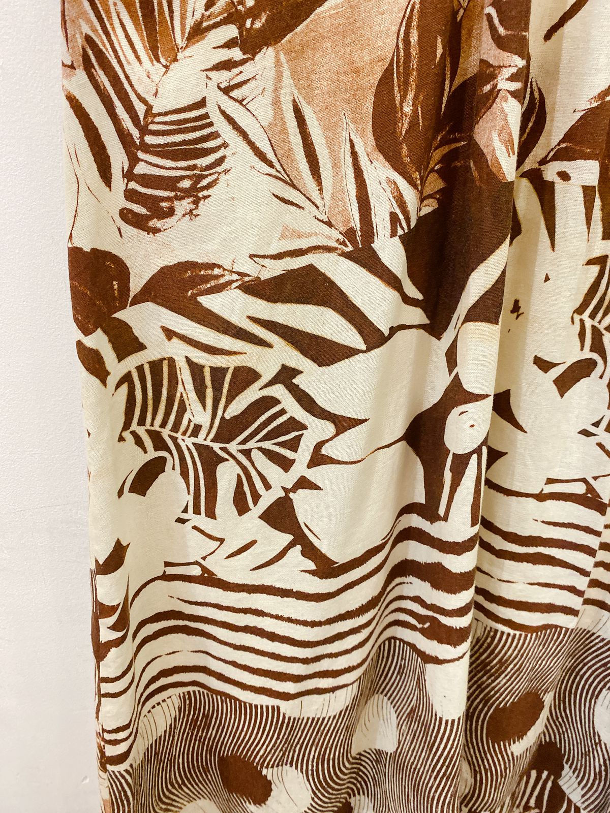 Vestido estampado flores Zara M - Imagem 6