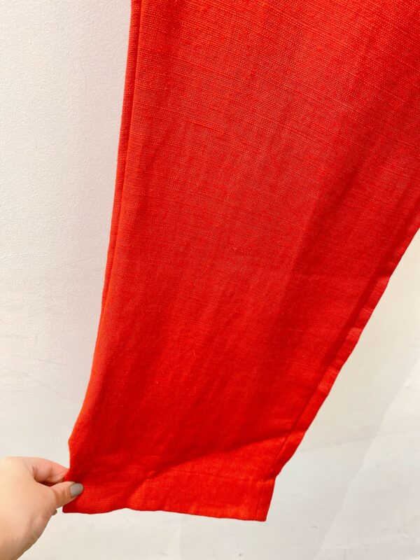 Calça vermelha linho Anpô G - Imagem 3