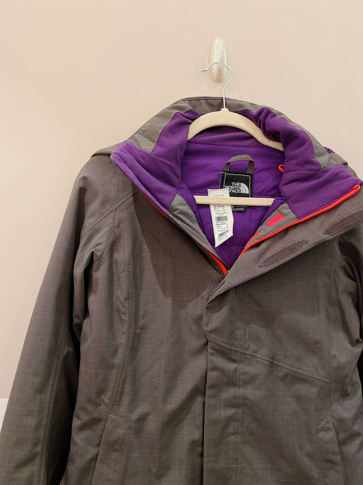 Jaqueta cinza The North Face PP - Imagem 4