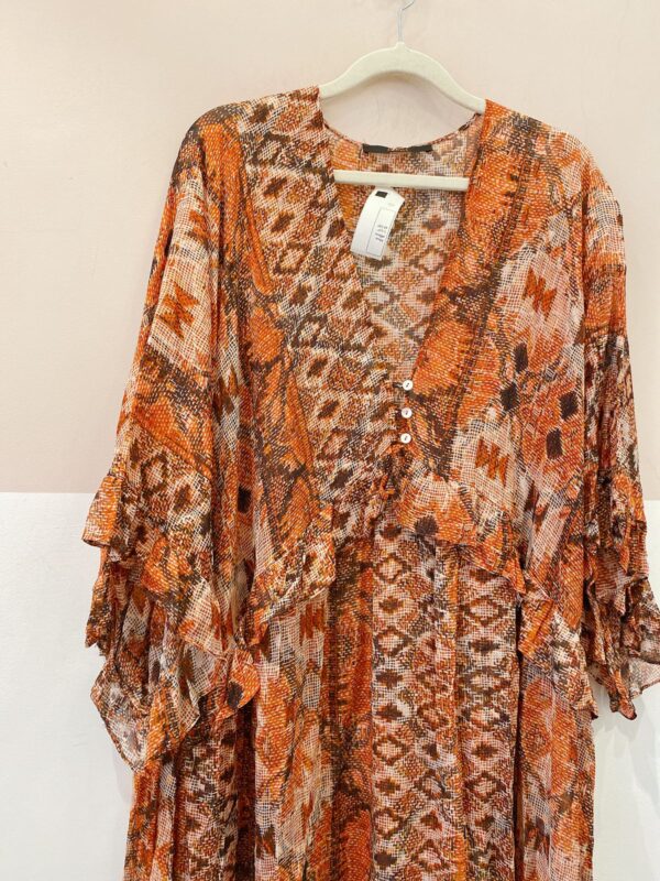 Vestido midi estampado Animale 44 - Imagem 3