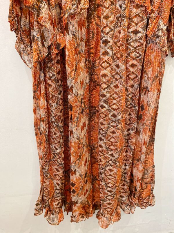 Vestido midi estampado Animale 44 - Imagem 5