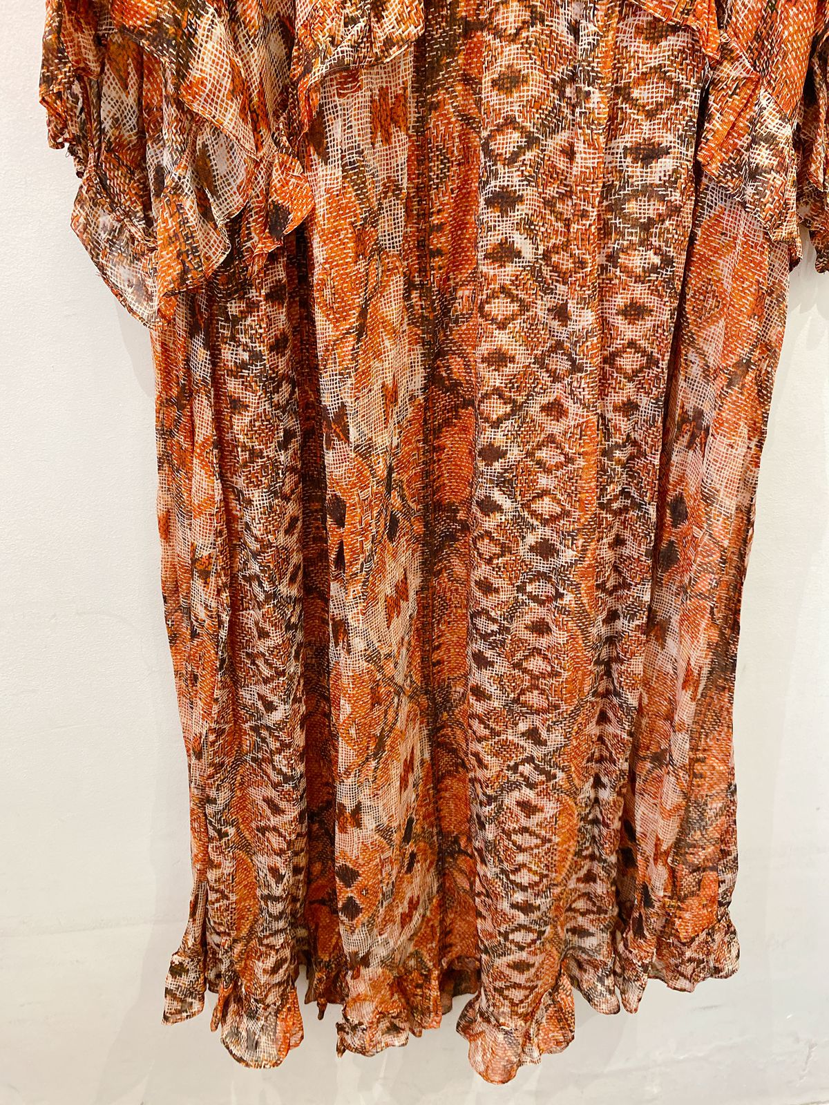 Vestido midi estampado Animale 44 - Imagem 6