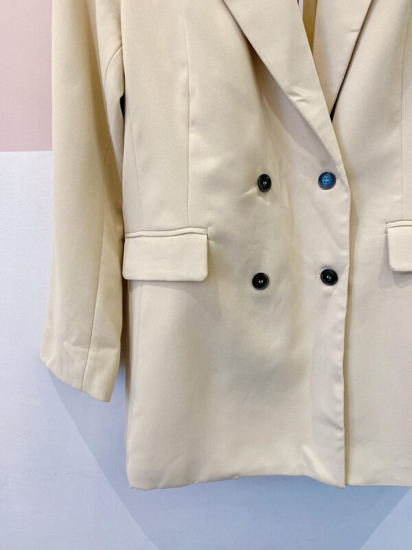 Blazer amarelo botões Nanaminze GG - Imagem 5