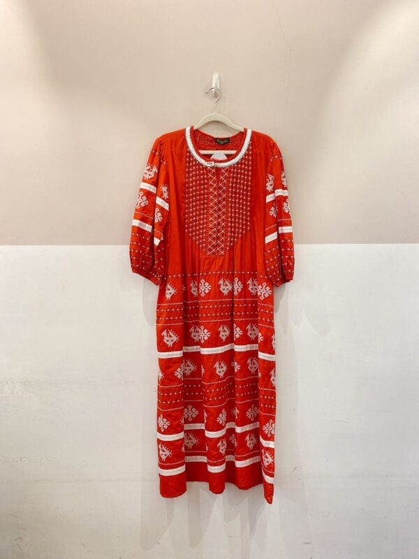 Vestido midi vermelho Nammos M