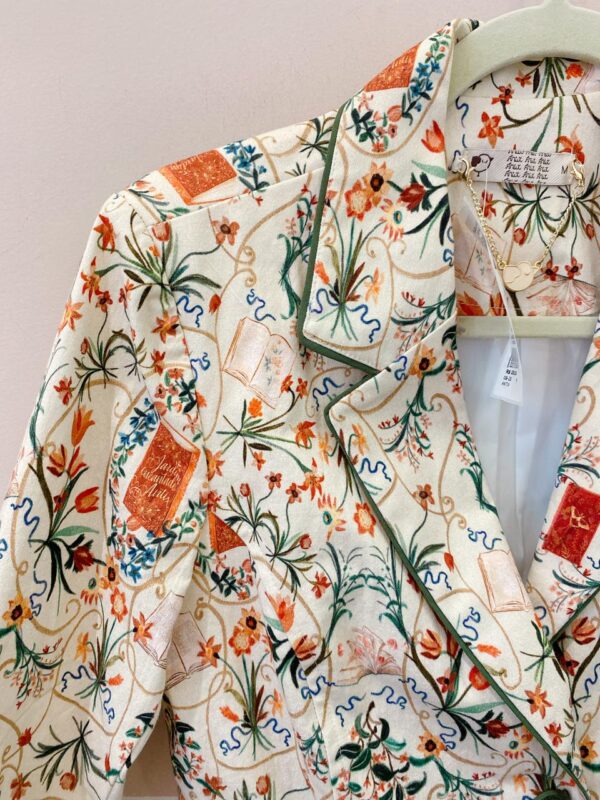 Blazer alongado estampado Antix M - Imagem 3
