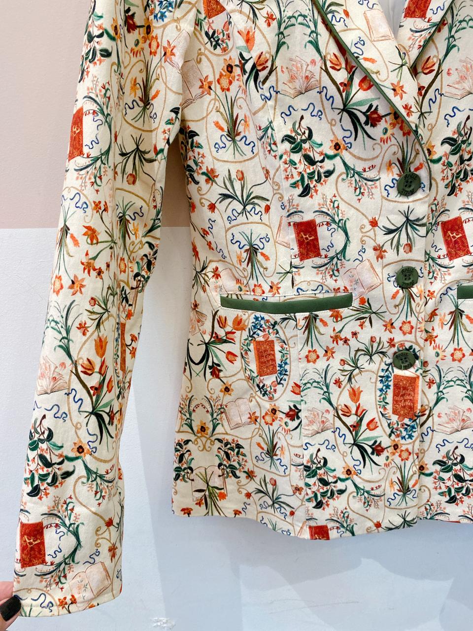 Blazer alongado estampado Antix M - Imagem 6