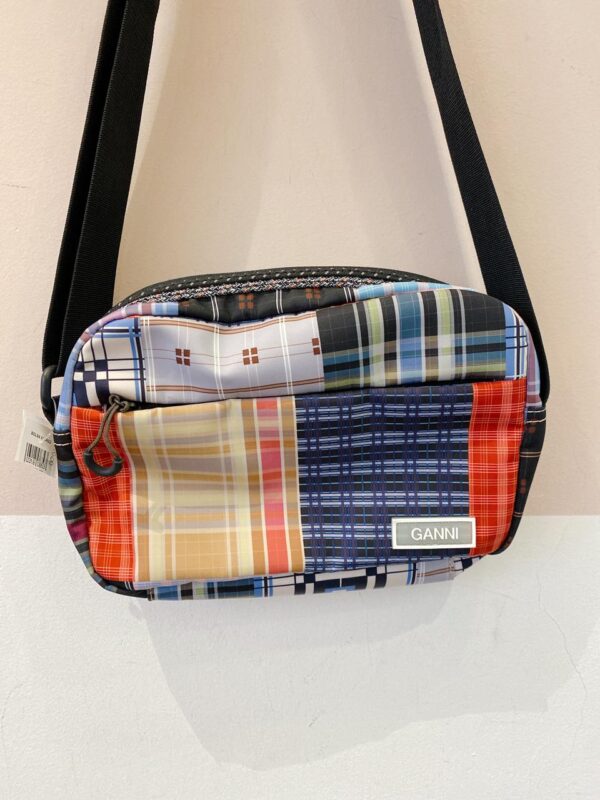 Bolsa xadrez Ganni - Imagem 3