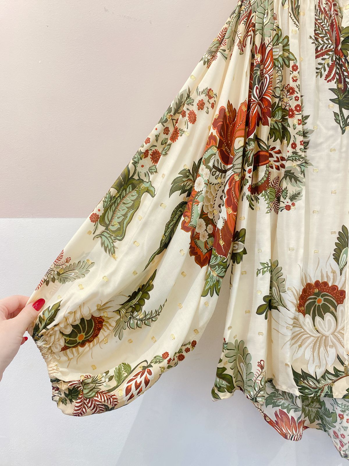 Bata floral raiana Farm M - Imagem 3