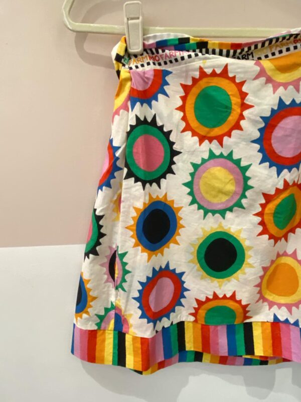 Minissaia envelope estampada Farm G - Imagem 5