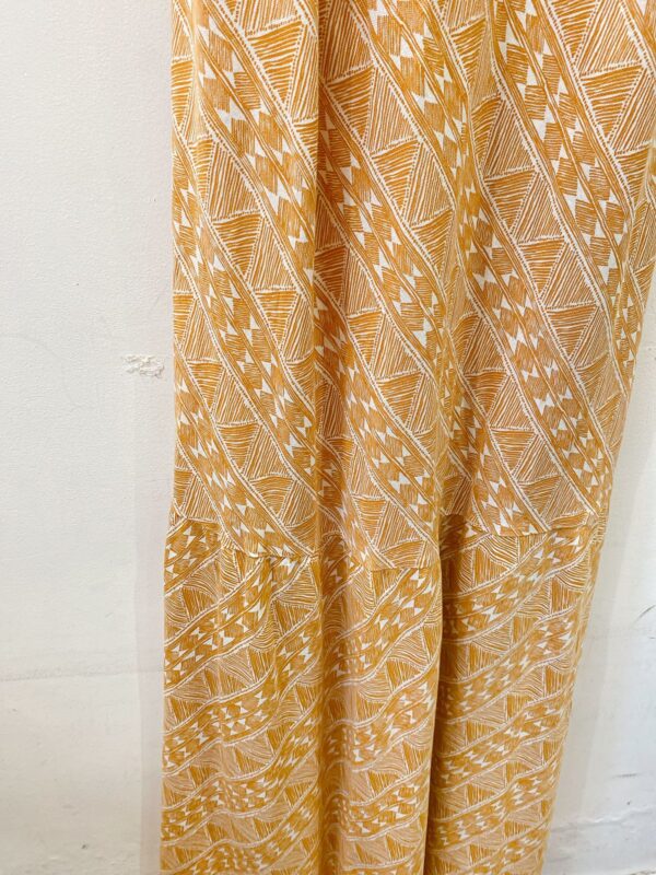 Vestido longo estampa palha Dress To G - Imagem 5