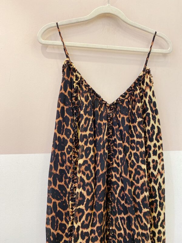 Vestido midi onça Maria Filó G - Imagem 5