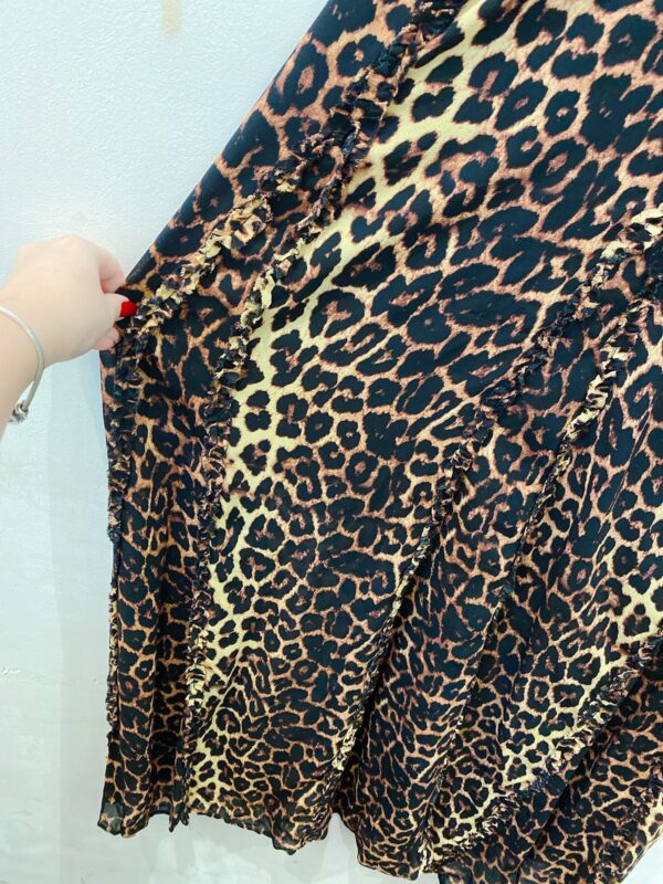 Vestido midi onça Maria Filó G - Imagem 3