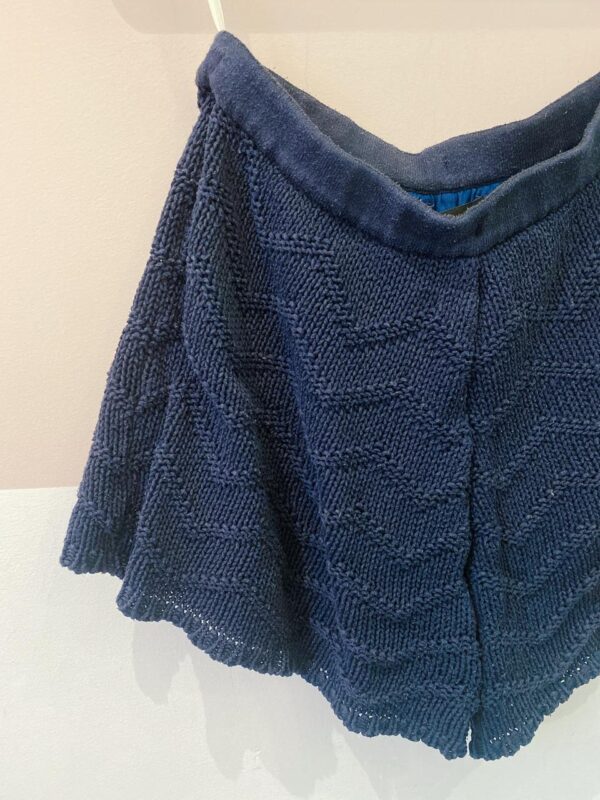 Short tricot marinho Maria Filó P - Imagem 3