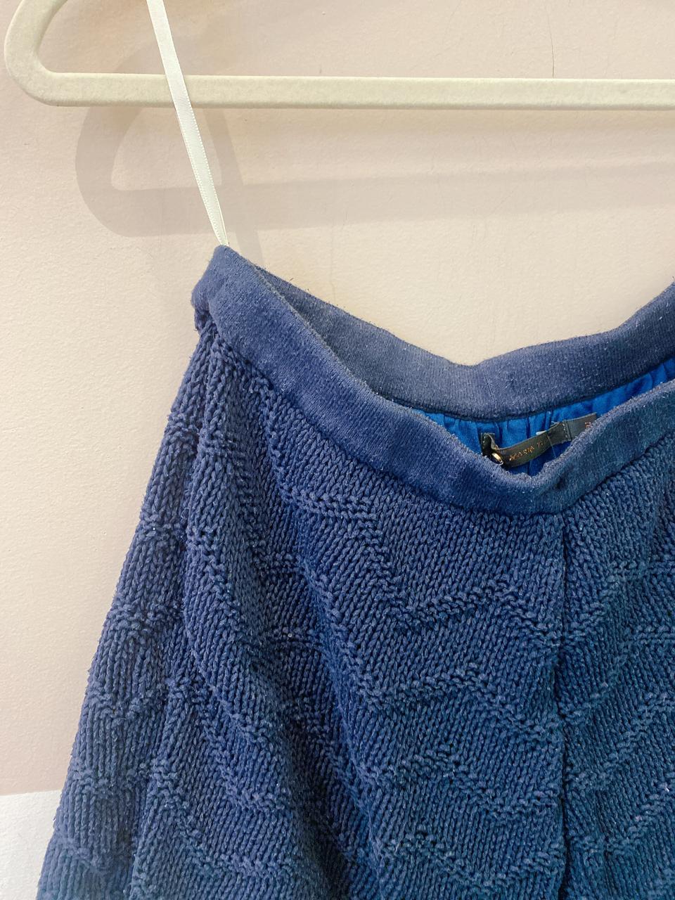 Short tricot marinho Maria Filó P - Imagem 6