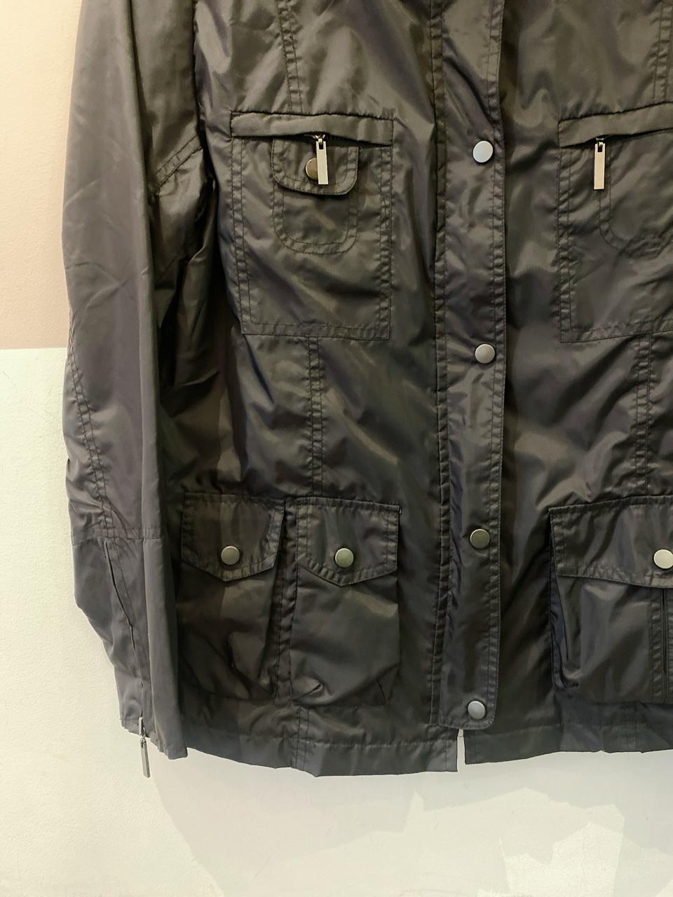 Jaqueta nylon preta bolsos Elle et Lui M - Imagem 6