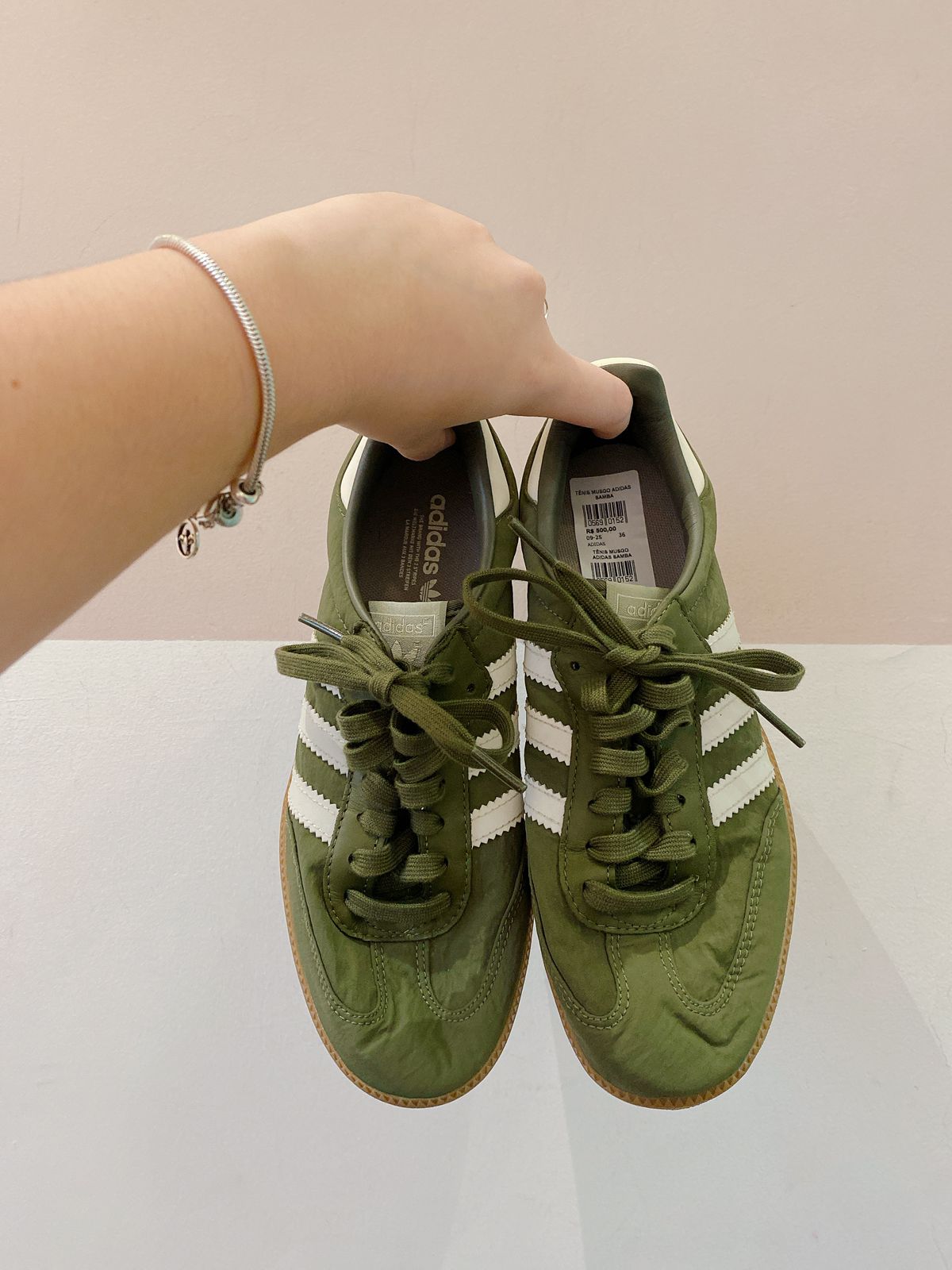 Tênis musgo samba Adidas 35 - Imagem 2