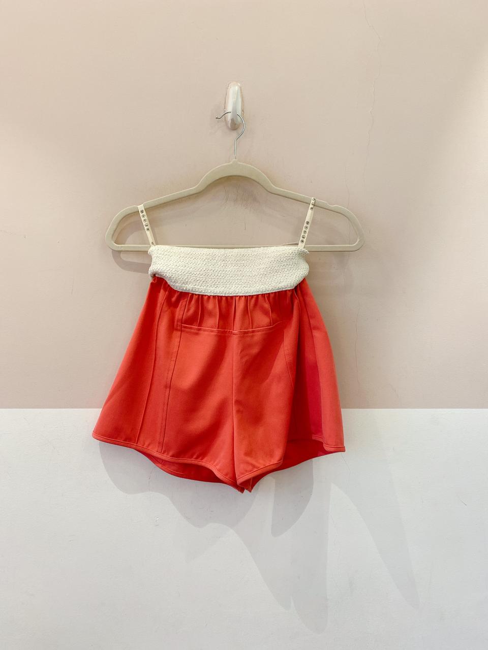 Short rosa cós branco A. Niemeyer 34 - Imagem 2