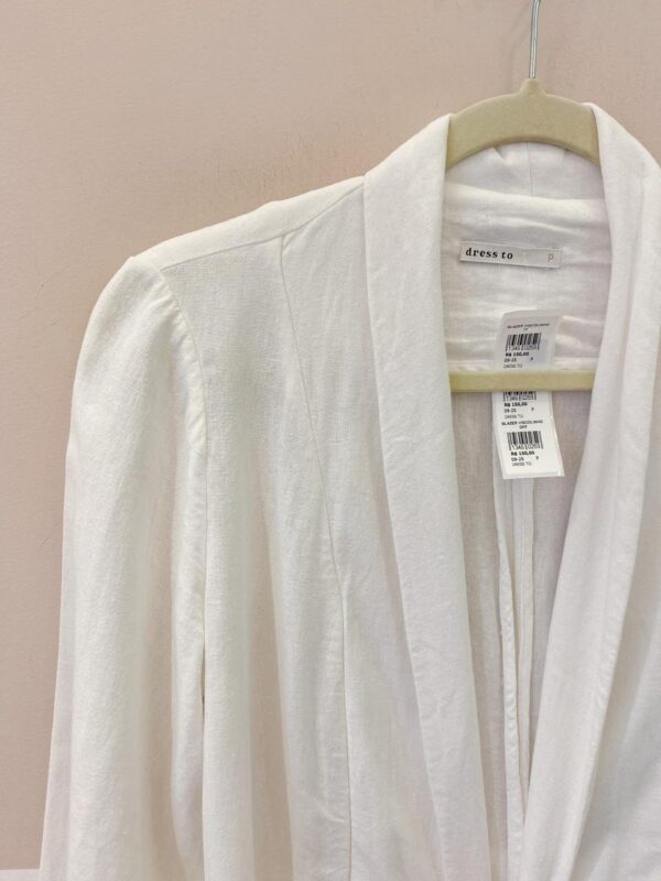 Blazer viscolinho off Dress To P - Imagem 3