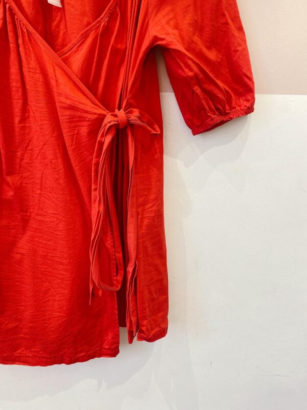 Vestido curto envelope Amaro M - Imagem 5