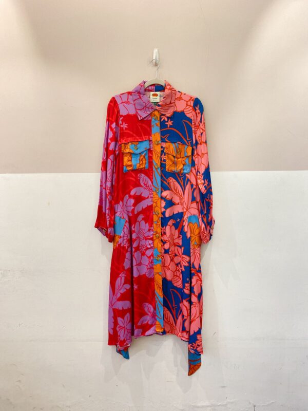 Vestido chemise estampada Farm Rio M