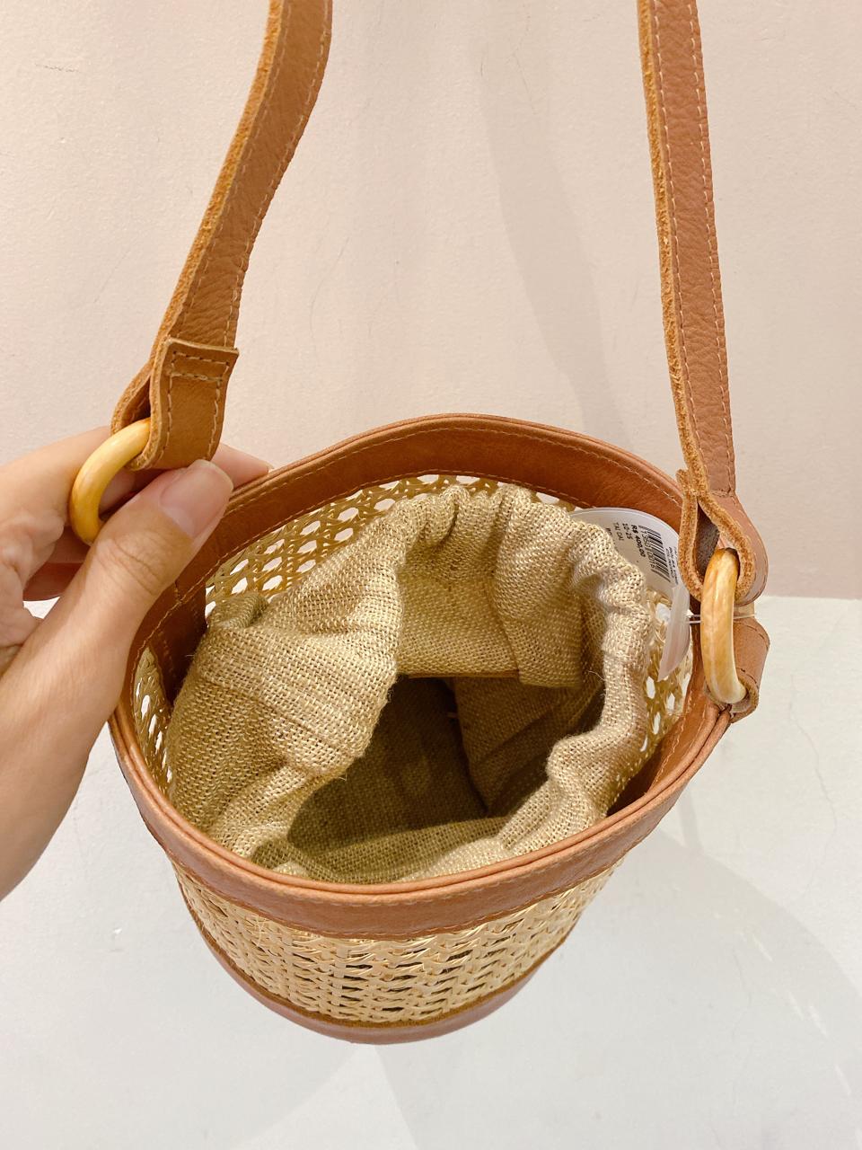 Bolsa vime cilindro Tai Dai - Imagem 6