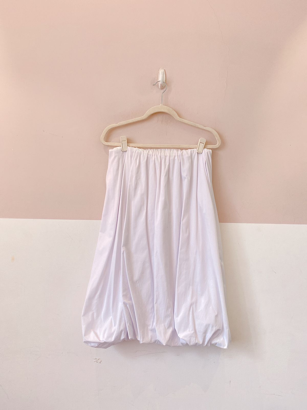 Saia midi branca balonê Pitta U - Imagem 2