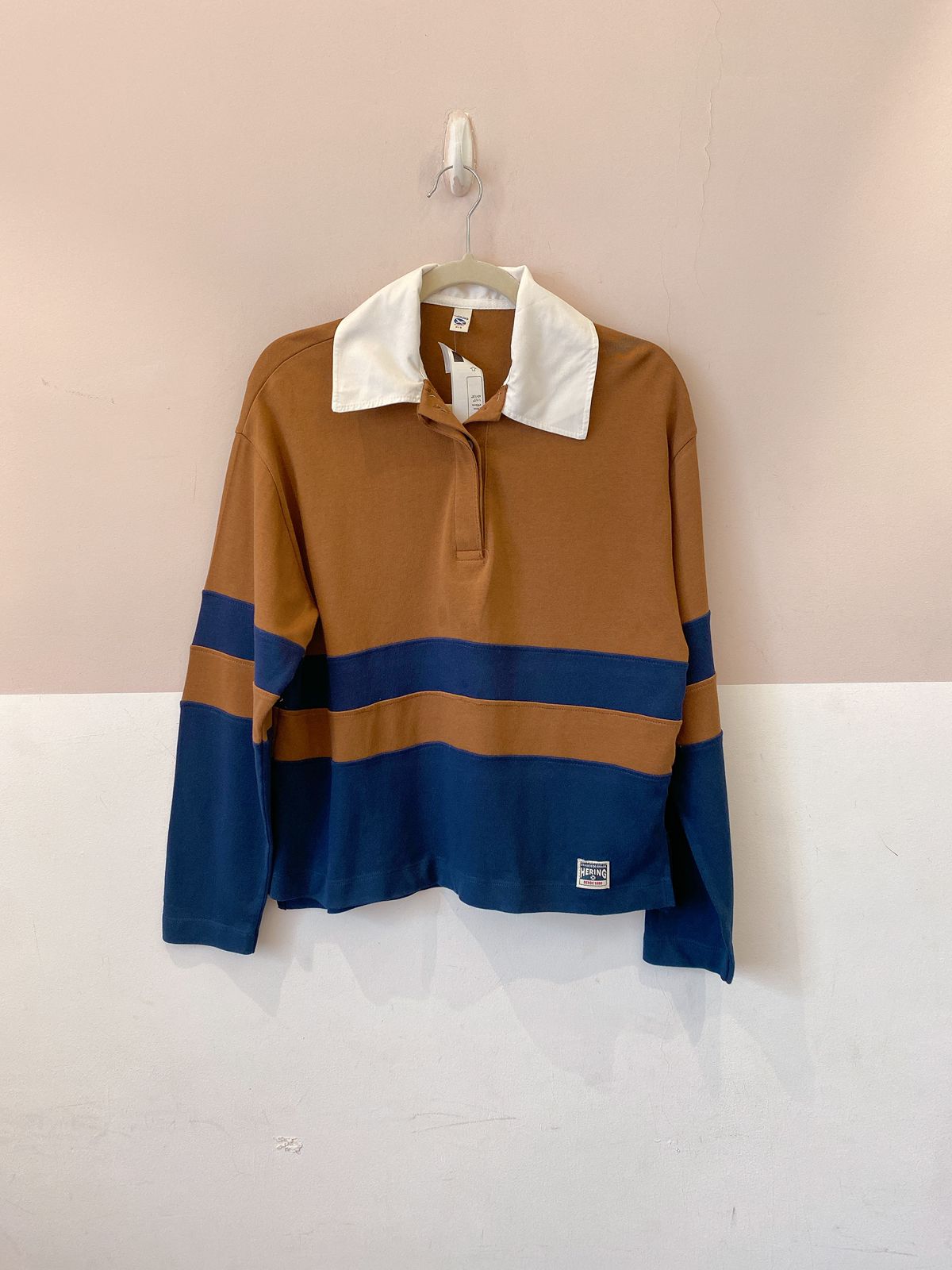 Blusa manga comprida marrom Hering P