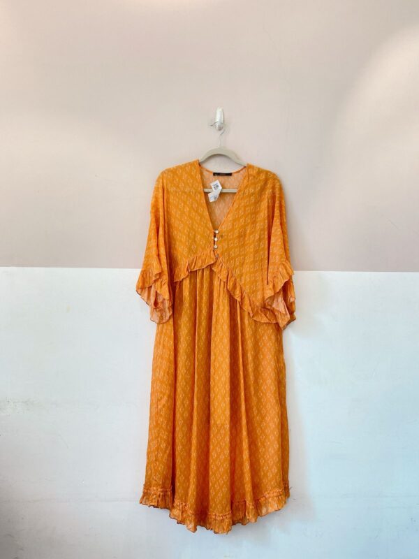 Vestido laranja babadinhos Animale 36