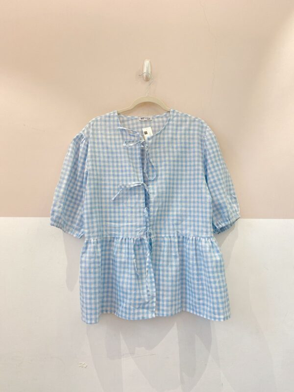 Bata vichy azul Villa Fashion G