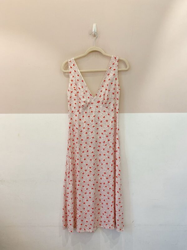 Vestido midi beijinhos Luisa Meirelles M