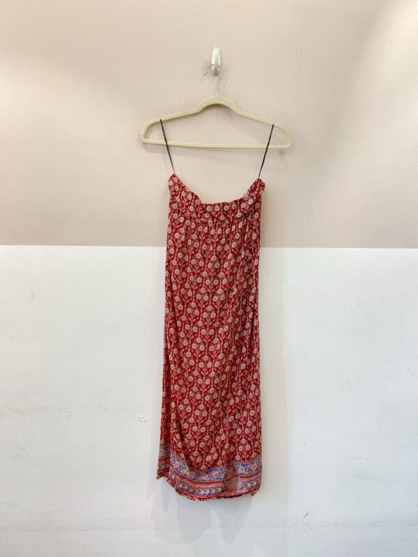 Saia vermelha estampada Maria Filó 40